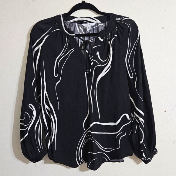 Nine West Patterned Blouse - Picture 1 of 4